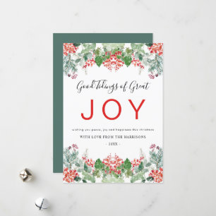 Winterbeeren und Grünfreude Weihnachten