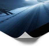 Winterbegegnung (8 x 10) poster (Ecke)