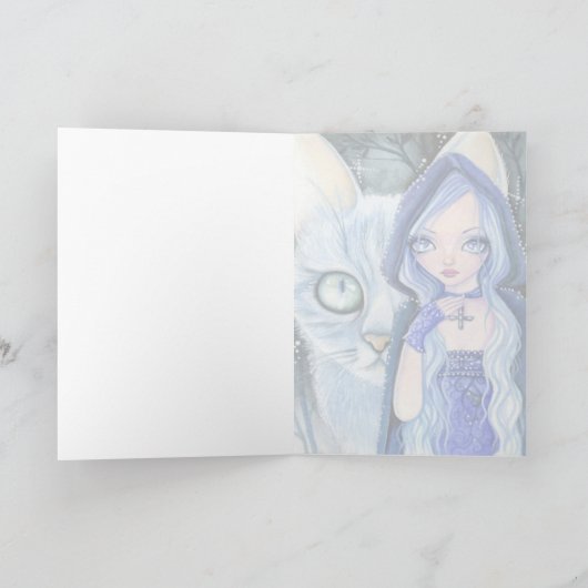 Winterbeobachter - leere Karte (Innenseite)