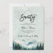 Winterberg 70. Geburtstag Einladung (Vorderseite)