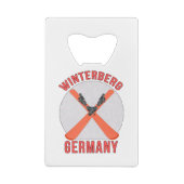 Winterberg, Deutschland Geldbeutel Flaschenöffner (Rückseite)