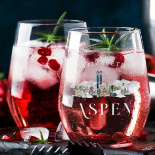 Winterberg Junggeselinnen-Abschied Ski Weinglas Ohne Stiel