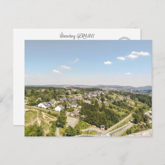Winterberg Postkarte (Vorne/Hinten)