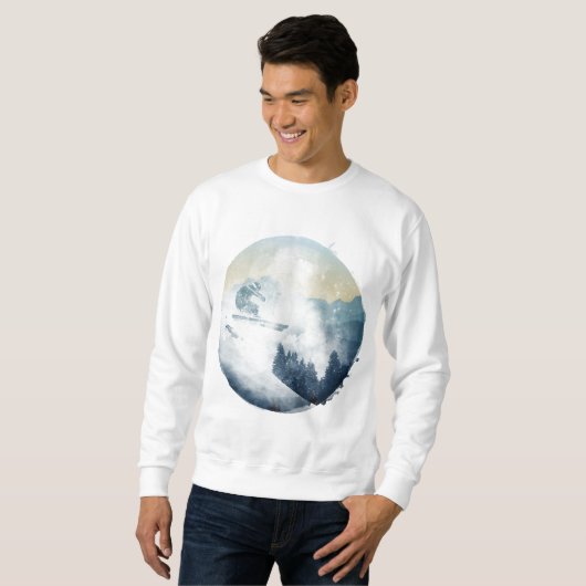 Winterbergbahn, Männerpult Sweatshirt (Vorne ganz)