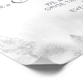 Winterbergbau wählen Sie einen Sitzplatz und keine Poster (Ecke)