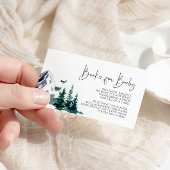 Winterbergbücher für Kinderkarte Begleitkarte