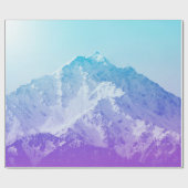 Winterberggipfel, Hipster, Gipfel, Foto, ba Geschenkpapier (Flach)