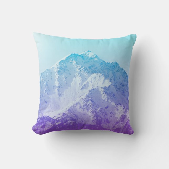 Winterberggipfel, Hipster, Gipfel, Foto, ba Kissen (Vorderseite)