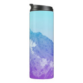 Winterberggipfel, Hipster, Gipfel, Foto, ba Thermosbecher (Nach rechts gedreht)