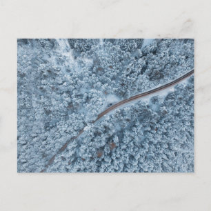 Winterbergpass Feiertagspostkarte