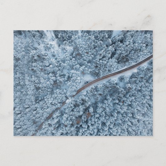 Winterbergpass Feiertagspostkarte (Vorderseite)