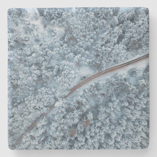 Winterbergpass Steinuntersetzer (Vorderseite)