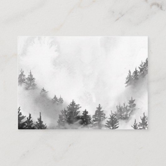 Winterbergschneeflocken Buchanfrage Begleitkarte (Rückseite)