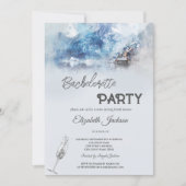 Winterbergsee Bachelorette Einladung (Vorderseite)