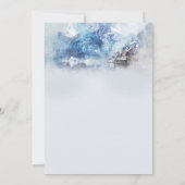 Winterbergsee Hochzeit Einladung (Rückseite)