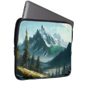 Winterbergszene - Laptop-Sieb Laptopschutzhülle (Vorne Rechts)