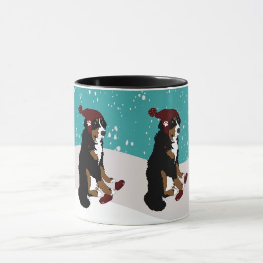 Winterberner Hund Tasse (Zentrum)