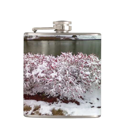 Winterberries Flachmann (Vorderseite)