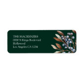 Winterberries Personalisiert Weihnachten (Vorne)