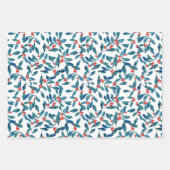 Winterberry (Frost) Geschenkpapier Set (Vorderseite 3)