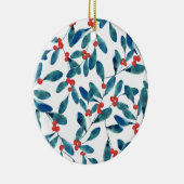 Winterberry (Frost) Keramik Ornament (Rechts)