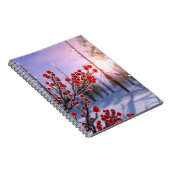 Winterberry im EisNotebook Notizblock (Rechte Seite)