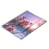 Winterberry im EisNotebook Notizblock (Linke Seite)