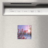 Winterberry in Ice Magnet (In Situ (Geschirrspüler))