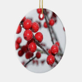 Winterberry Keramik Ornament (Rechts)