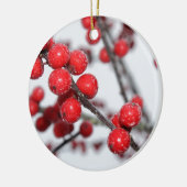 Winterberry Keramik Ornament (Links)