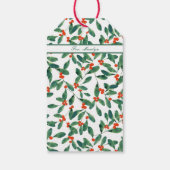 Winterberry (Klassiker) Geschenkanhänger (Rückseite)