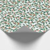 Winterberry (Klassiker) Geschenkpapier (Ecke)