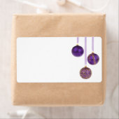 Winterberry Lila Weihnachtsschmuck (Insitu)