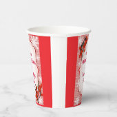 Winterberry White Winter wünscht Snow Angel Kisses Pappbecher (Rechts)