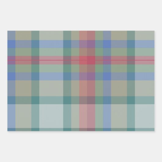 Winterberry Wrapping Paper Flat Sheet Set of 3 Geschenkpapier Set (Vorderseite 2)