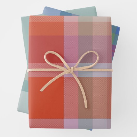 Winterberry Wrapping Paper Flat Sheet Set of 3 Geschenkpapier Set (Beispiel)