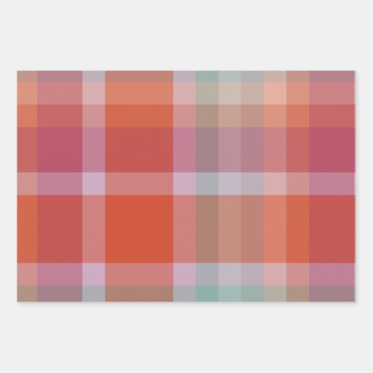 Winterberry Wrapping Paper Flat Sheet Set of 3 Geschenkpapier Set (Vorderseite)