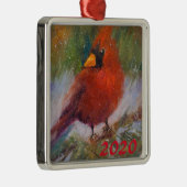 WinterBesucher 3 Keramiken Ornament (Rechts)