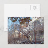 Winterbild der Altstadt von Louisville Postkarte (Vorne/Hinten)