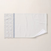 Winterblauer Weihnachtsdächer Badhandtuch Set (Handtuch)