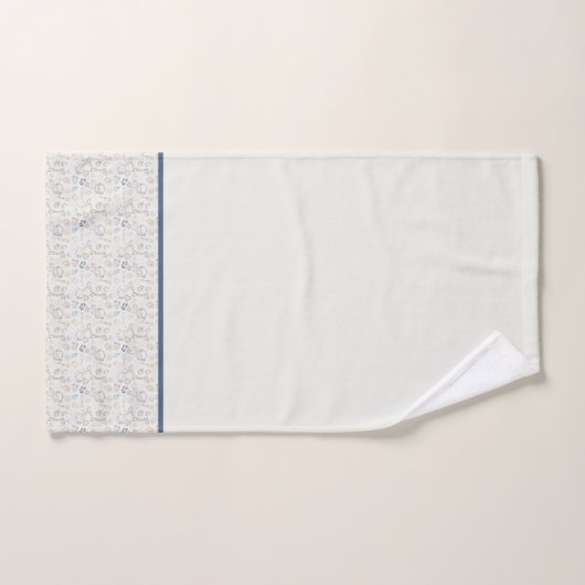 Winterblauer Weihnachtsdächer Badhandtuch Set (Handtuch)