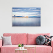 Winterblick Piel Island Morecambe Bay Cumbria Leinwanddruck (Insitu (Wohnzimmer))