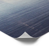 Winterblick Piel Island Morecambe Bay Cumbria Poster (Ecke)