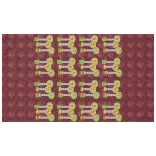 Winterblick Tischdecke (Vorderseite (Horizontal))