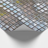 Winterblock Einzigartiger Feierlicher Chic Geschenkpapier (Ecke)