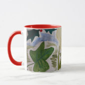 Winterblumen & Stechpalme Tasse (Links)