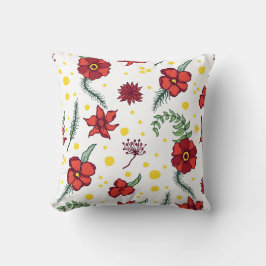 Winterblumenfreuden Kissen