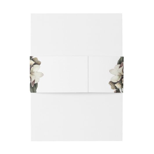 Winterblumengeschmack Einladungsbanderole (Rückseitenbeispiel)