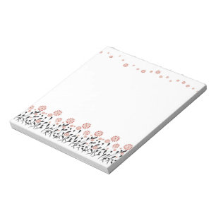 Winterblütenblume Notizblock