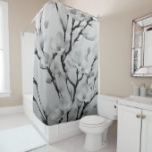 Winterblütenduschvorhang Duschvorhang (Beispiel)
